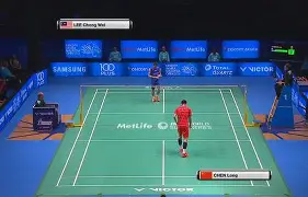 马来西亚羽毛球队碾压韩国羽毛球队，斯里坎特制霸全场