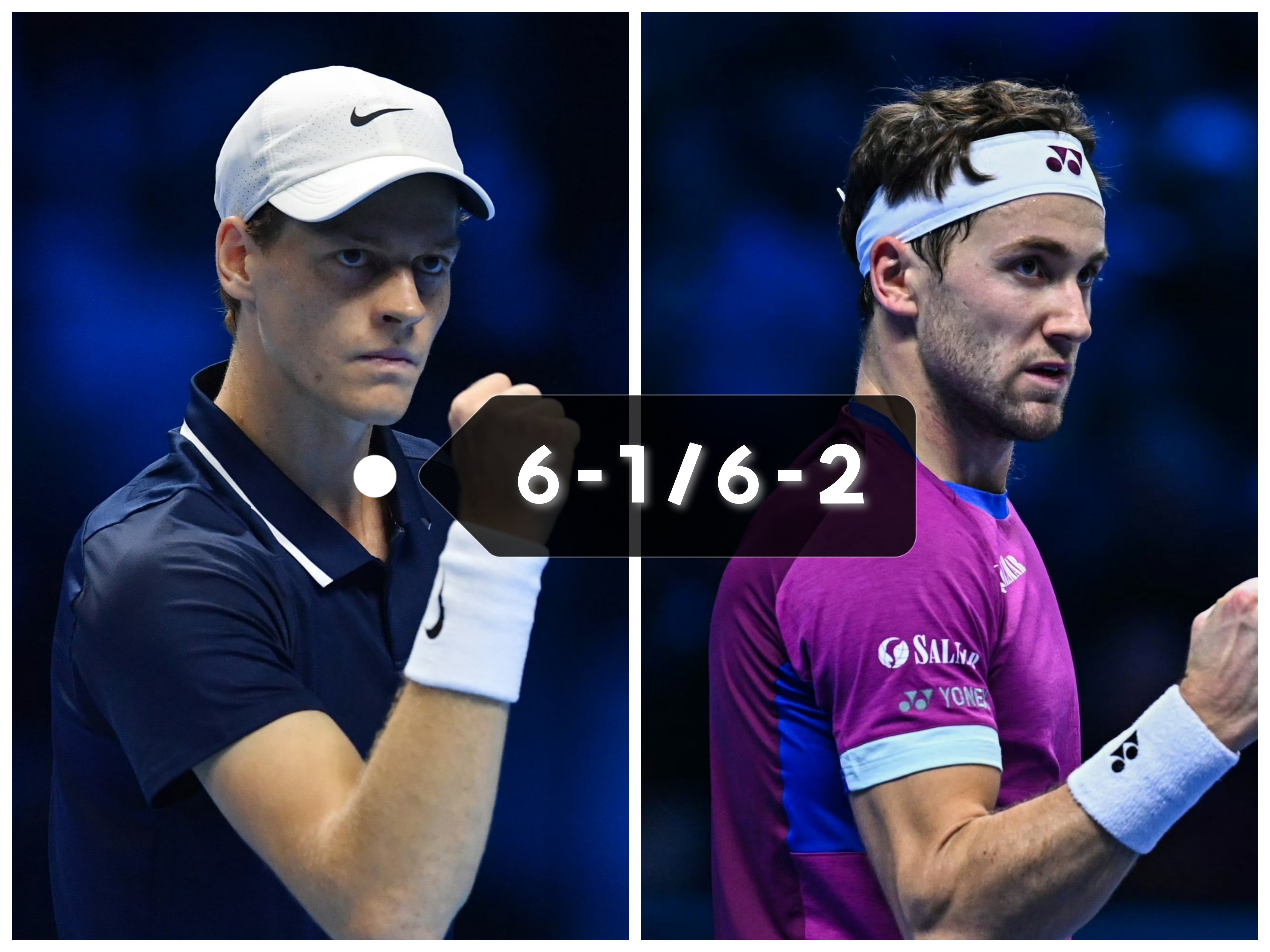 美网逆转ATP总决赛，辛纳刷新纪录