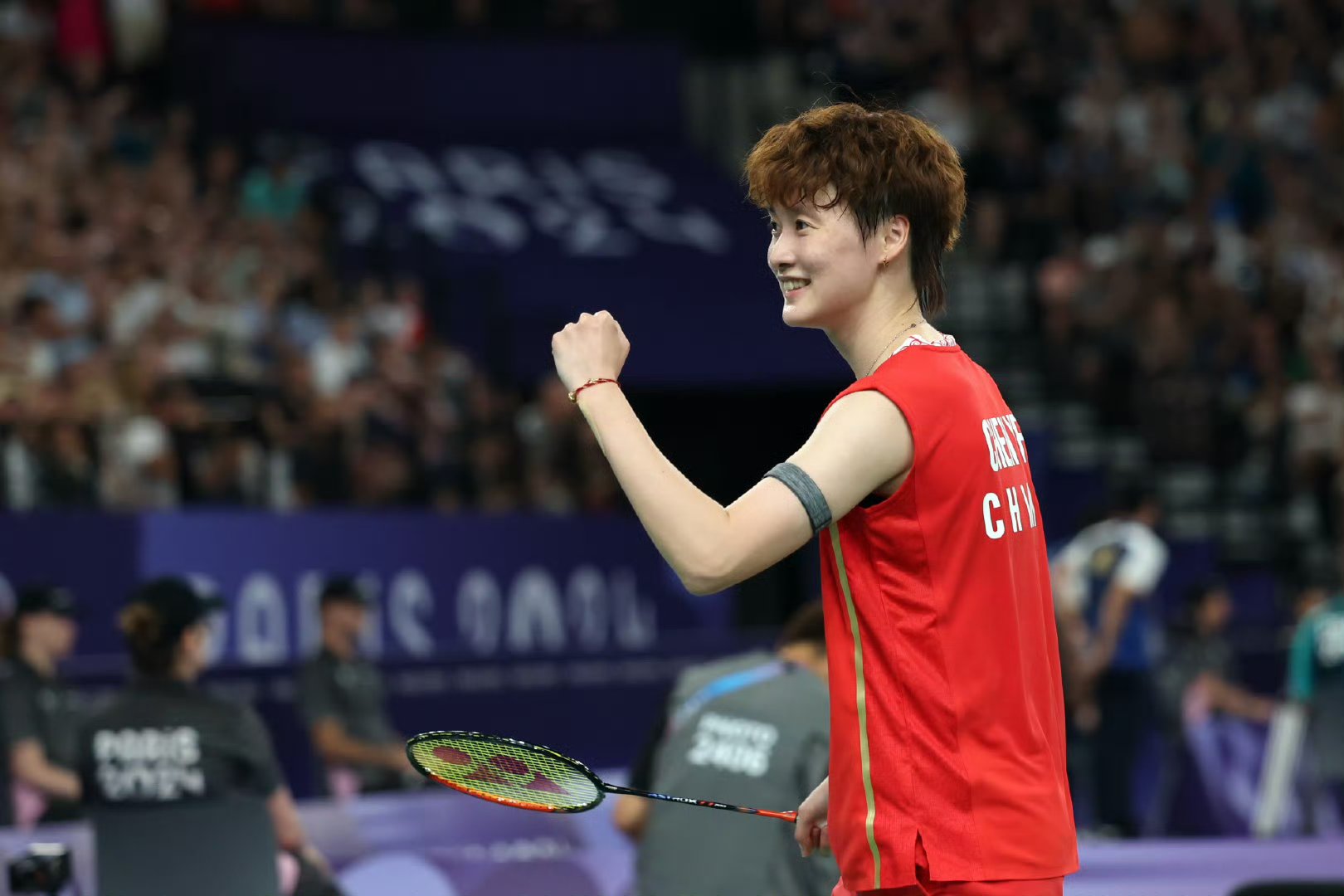 法国队横扫德国队，陈雨菲高光表现